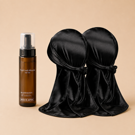 2-Pack Du-rag & Fresh Lock Mousse Set